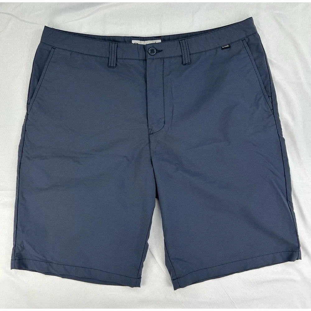 TravisMathew Mens Grey Performance Golf Shorts Size 37‎ Nylon Blend Stretch